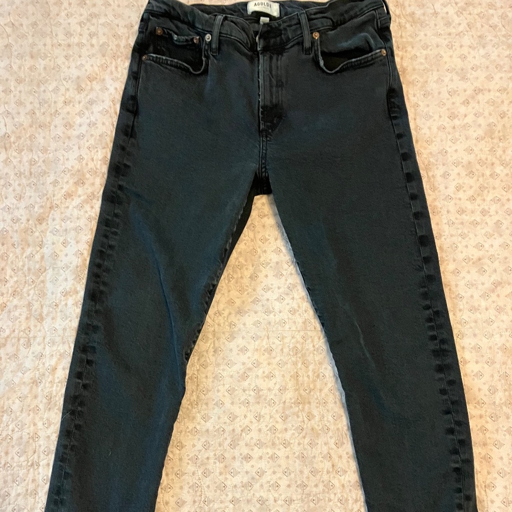 Agolde Dark Straight Jeans